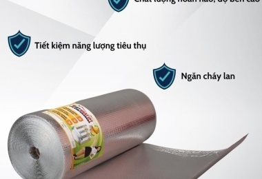 Cuộn Túi Khí Cách Nhiệt P2 Ở KCN Long Thành