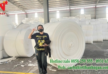 Cuộn Màng Xốp Foam Dày 20mm - Cách nhiệt Thanh Ngân