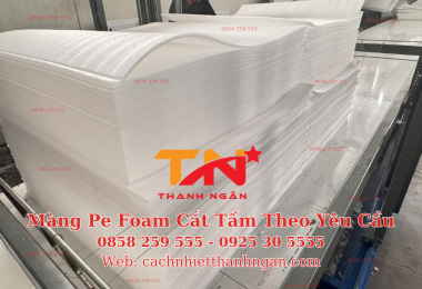 Giá Tấm Xốp Pe Foam Mỏng Lót Hàng Tại TP.HCM
