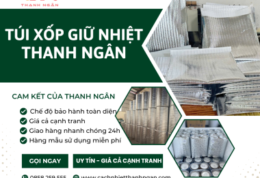 Túi Xốp Bạc Giữ Nhiệt Ở Tân Bình, TP HCM