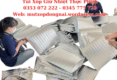 Túi Xốp Bạc Giữ Nhiệt Thực Phẩm Tươi Sống