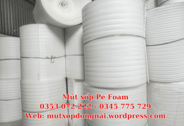 Mút Xốp Pe Foam Dùng Trong Ngành Vận Chuyển